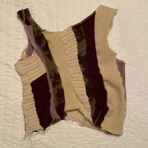 Made with all recycled fabric.